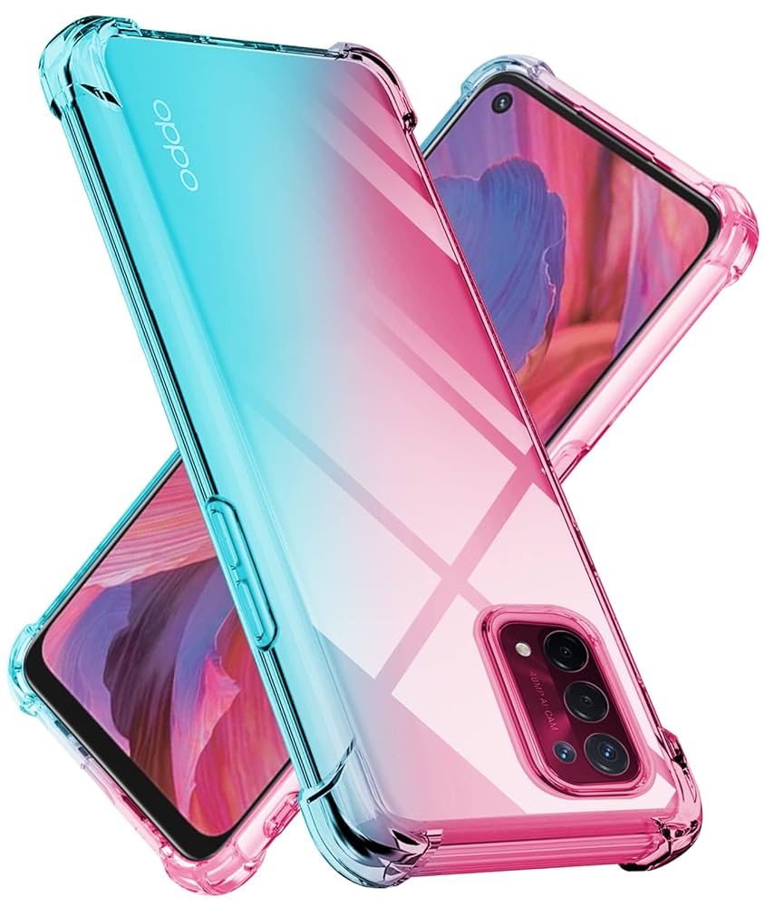 OPPO A54 5G グラデーション　ケース付き、箱付き Amazon.co.jp: OPPO A54 5G ケース クリア ソフト TPU